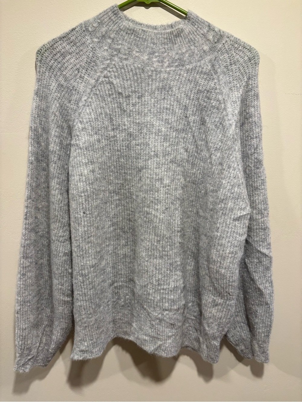 Sezane Alpaca Ribbed Sweater